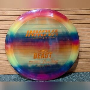 Innova Disc Golf Disc.  Tie-Dye Champion Beast, Barry Schultz 2X. Used Once.